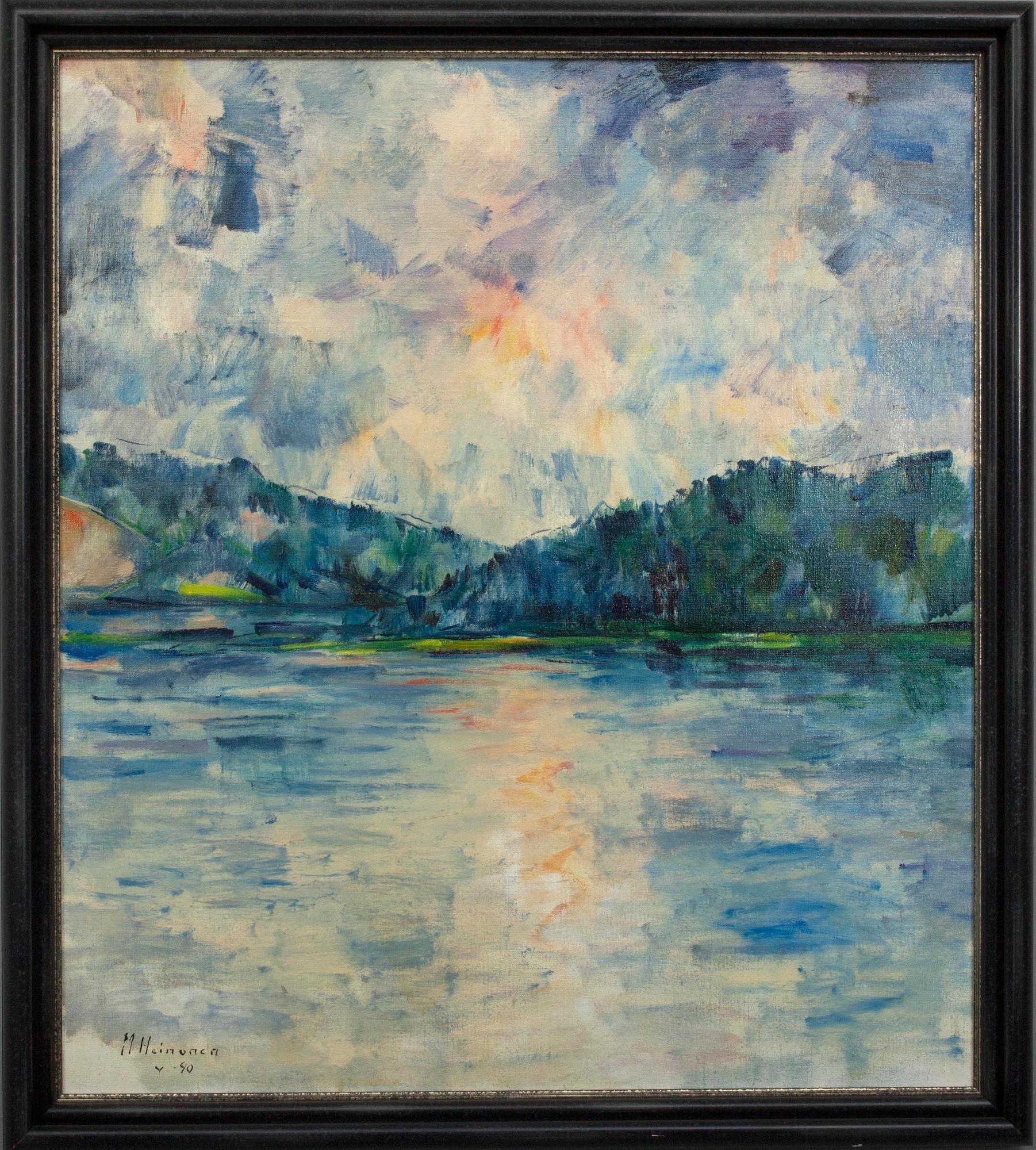 MAURI HEINONEN, olja på duk, signerad och daterad -90.