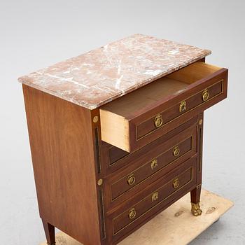 Chest of drawers, Empire style, second half of the 20th century.