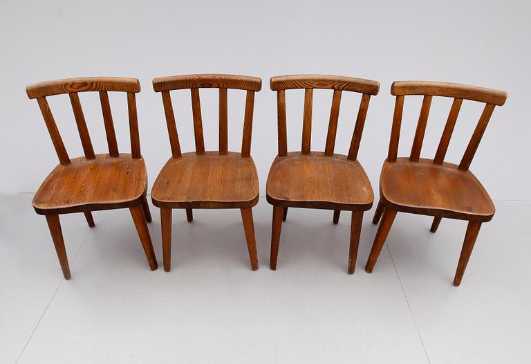 STOLAR, 4 st, "Utö", Axel Einar Hjort, NK, 1930-tal.