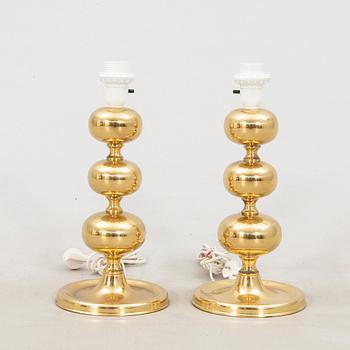 Table lamps, a pair, Nafa, late 20th century.