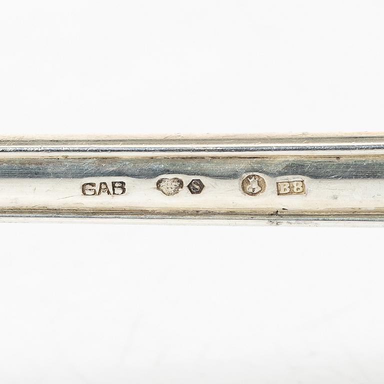 A silver ladle, 'Svensk Spets', GAB, 1928.