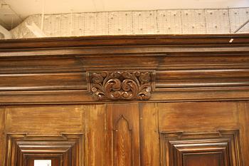 SALSSKÅP, barock, 1600/1700-tal.