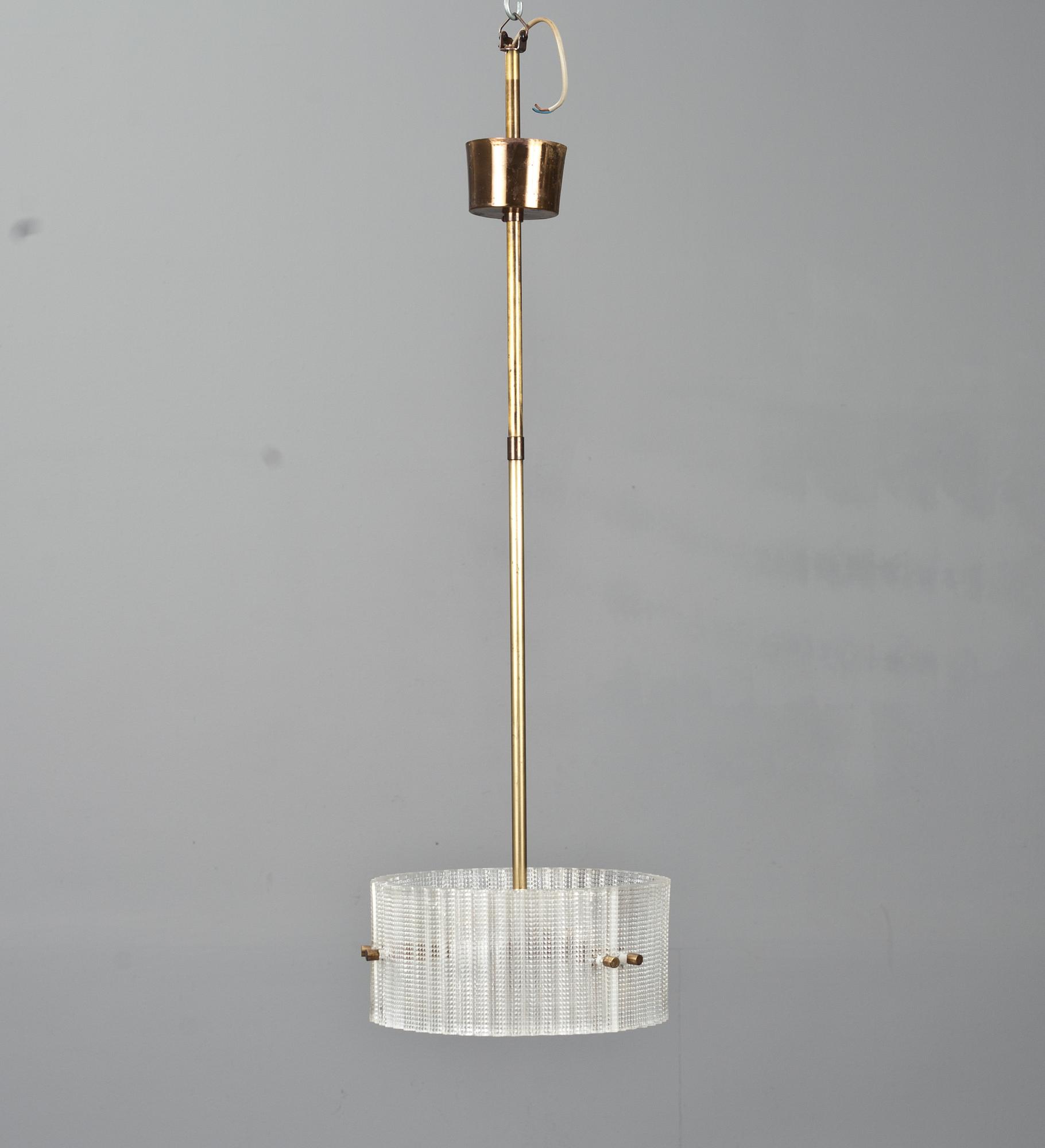 TAKLAMPA, Carl Fagerlund, Orrefors.