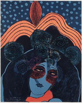 BEVERLOO CORNEILLE, lithograph in colours, 1975, signed 33/100.