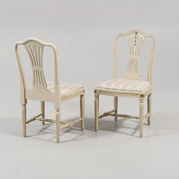 MATGRUPP, 5 delar, gustaviansk stil, 1900-talets slut.