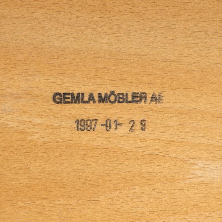 Sonna Rosén, karmstol, "solfjädern" Gemla, 1997.