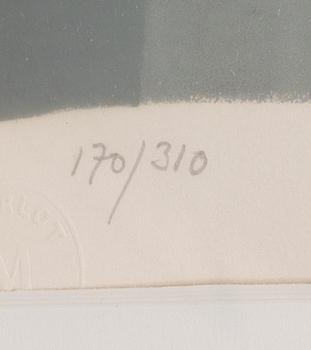 Lennart Jirlow, lithograph in colours, 1978, signed 170/310.