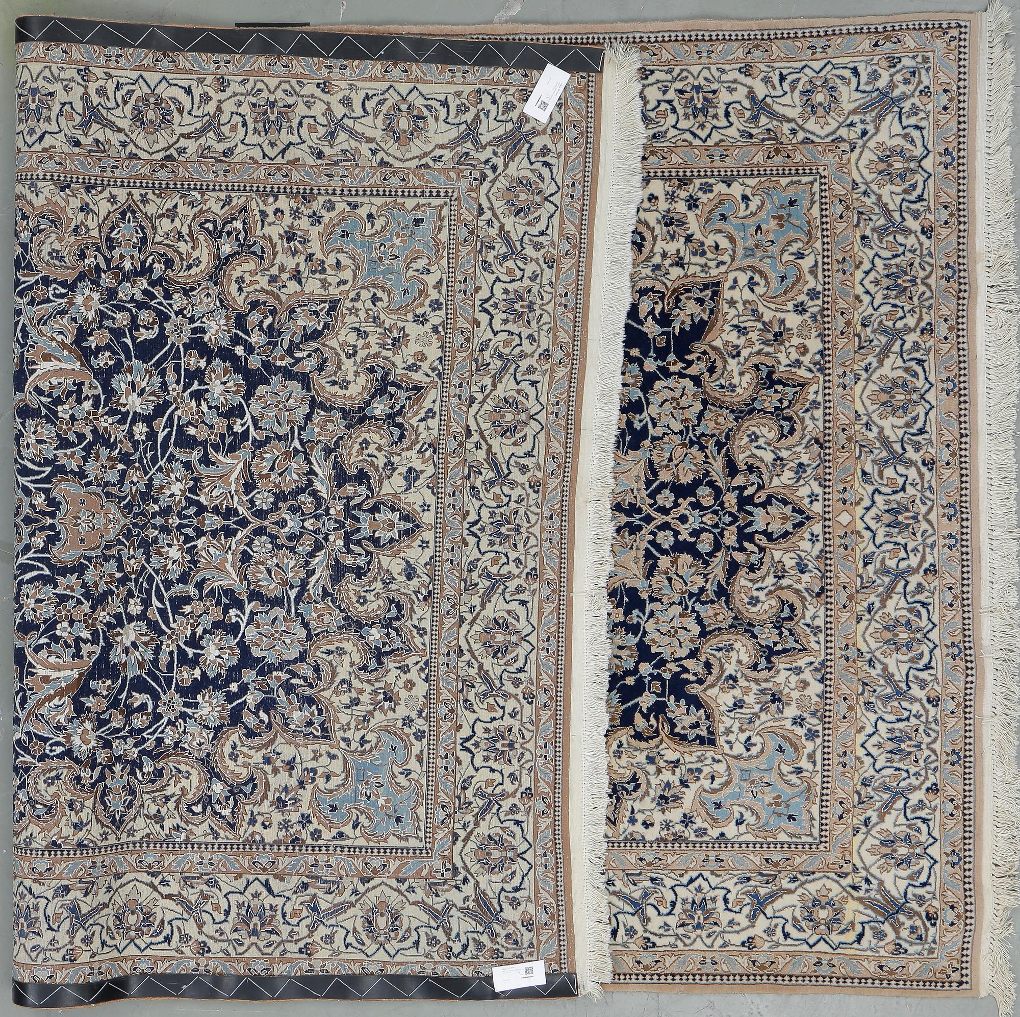 MATTA, old Nain, part silk, ca 273x170 cm.