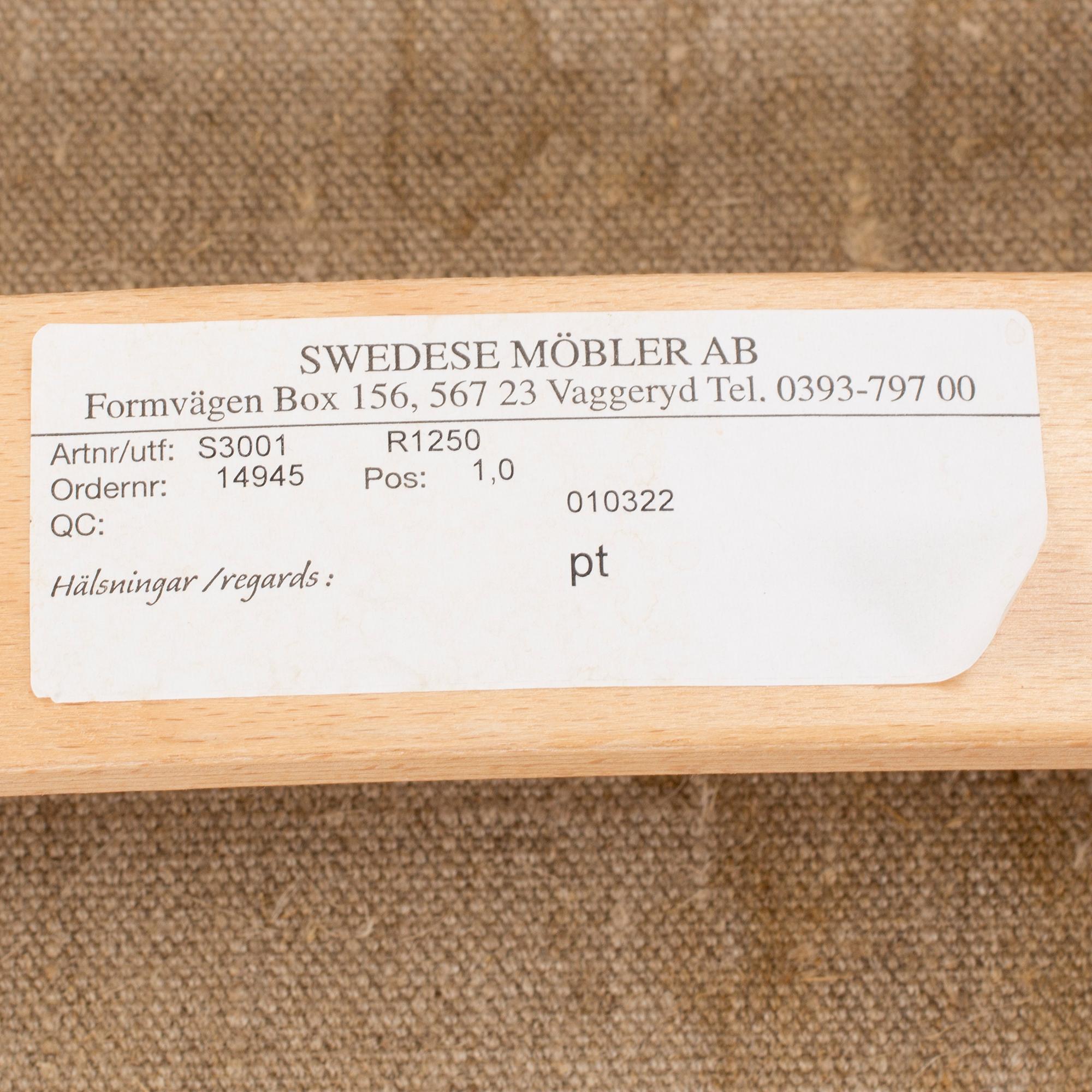 An armchair by Yngve Ekström called "Lamino", Swedese.