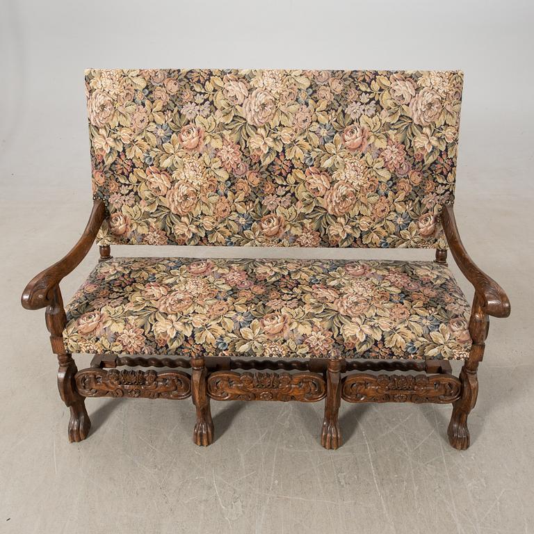 Soffa Barock-stil 1900-talets första hälft.