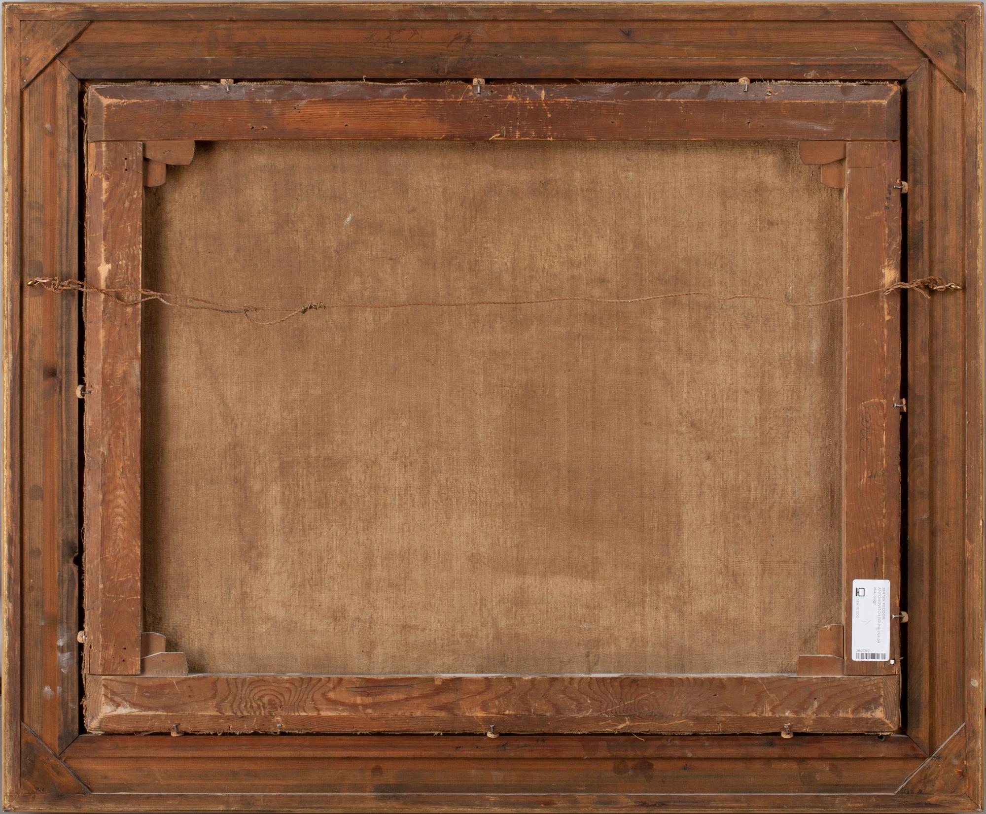 FEODOR ANTONOVITCH BRUNI, efter, olja på duk, osign.