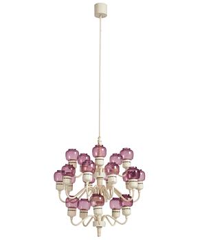 Hans-Agne Jakobsson, a chandelier, model "T 527-20", Hans Agne Jakobsson AB, Markaryd, 1960s.