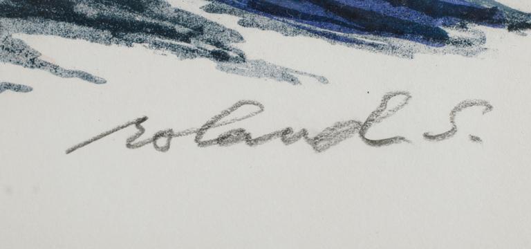 ROLAND SVENSSON, färglitografi, signerad, numrerad 431/450/II.