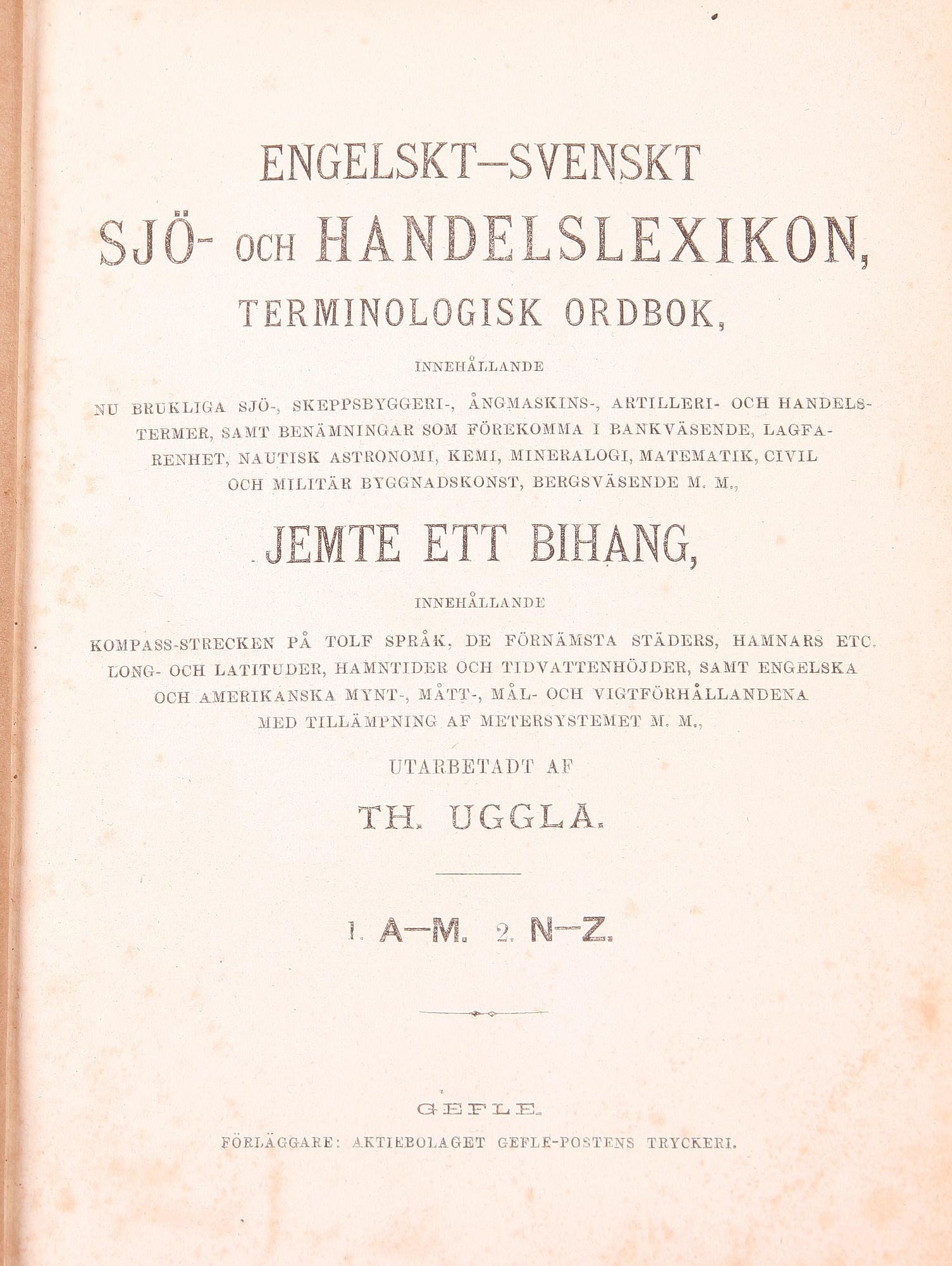 PARTI BÖCKER, 11 st, olika ämnen, bla "Med bue og pil" av Carl Dreyer. 1800-1900-tal.