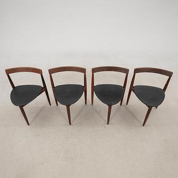 Hans Olsen, dining set 5 pcs, Frem Røjle, Denmark, 1950s.