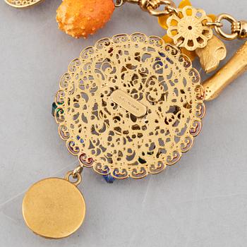 Dolce & Gabbana, costume jewellery necklace.