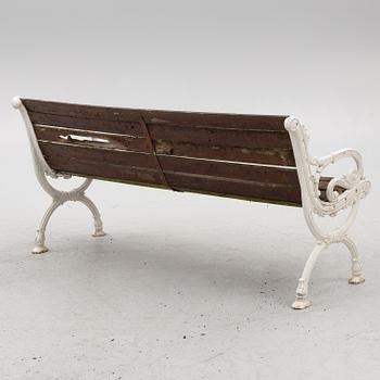 Garden sofa, Byarum, late 20th century.