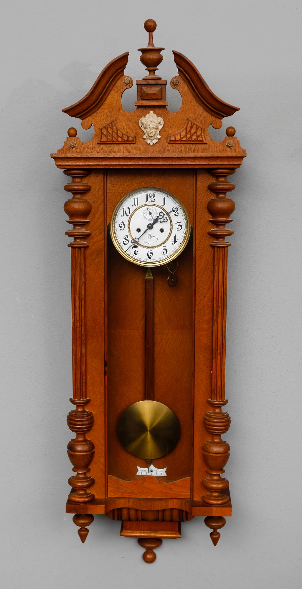 VÄGGPENDYL, 1800-talets andra hälft.
