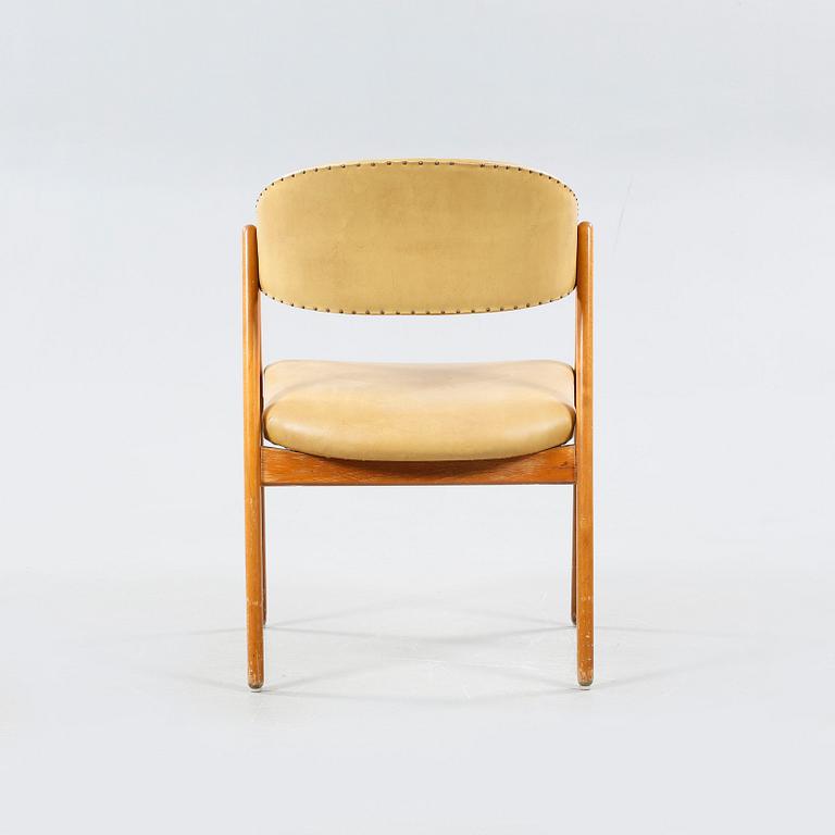 A arm chair by Yngve Ekström, "Puck/922", Gemla Fabrikers AB, Diö, designed in 1956.