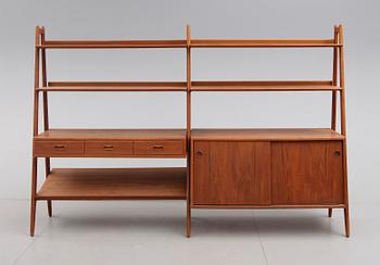 BOKHYLLA, "Vamo", Arne Vodder, Danmark, 1960-tal.