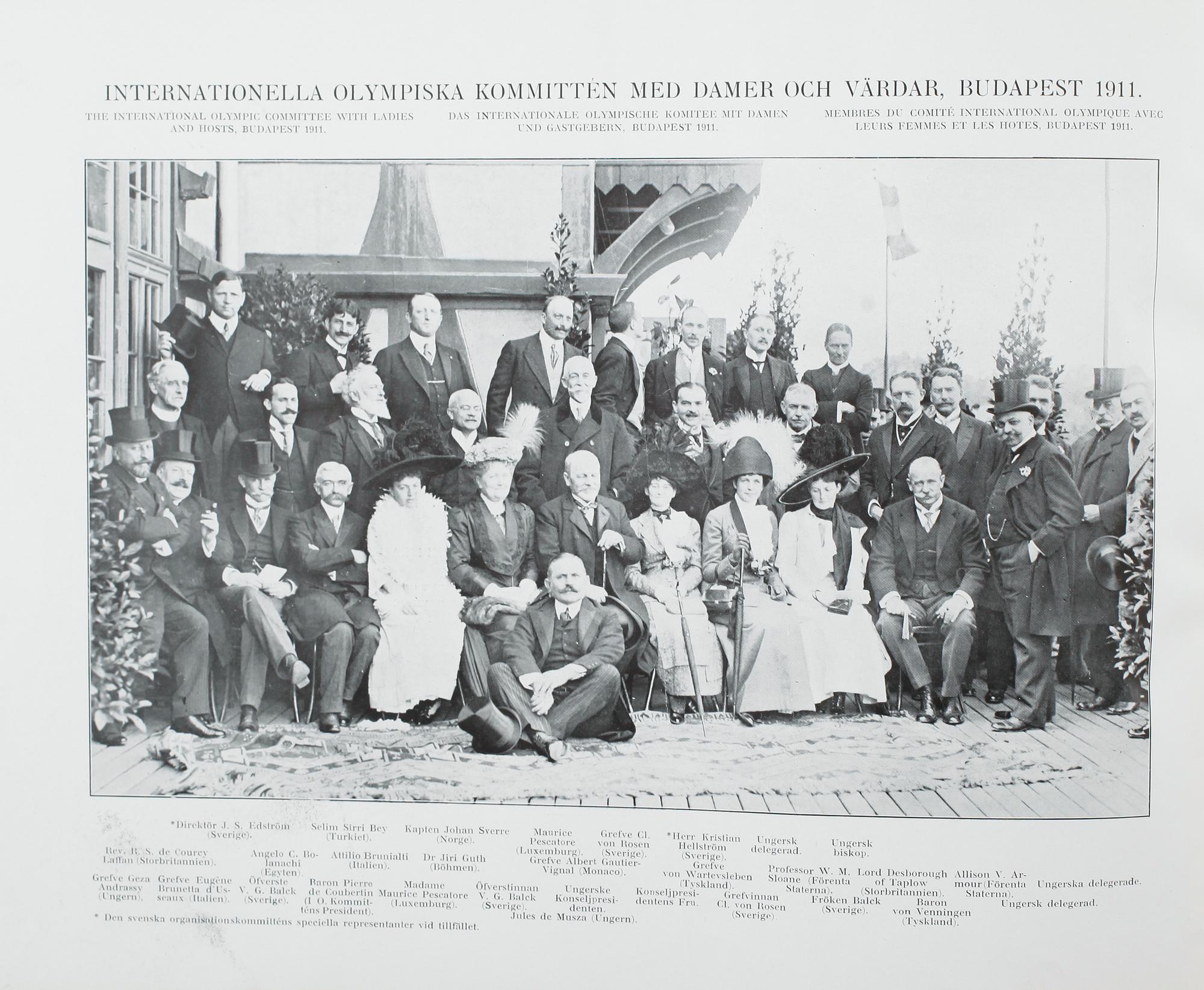 BOK, "Olympiaden i bild och ord", Stockholm, 1912.