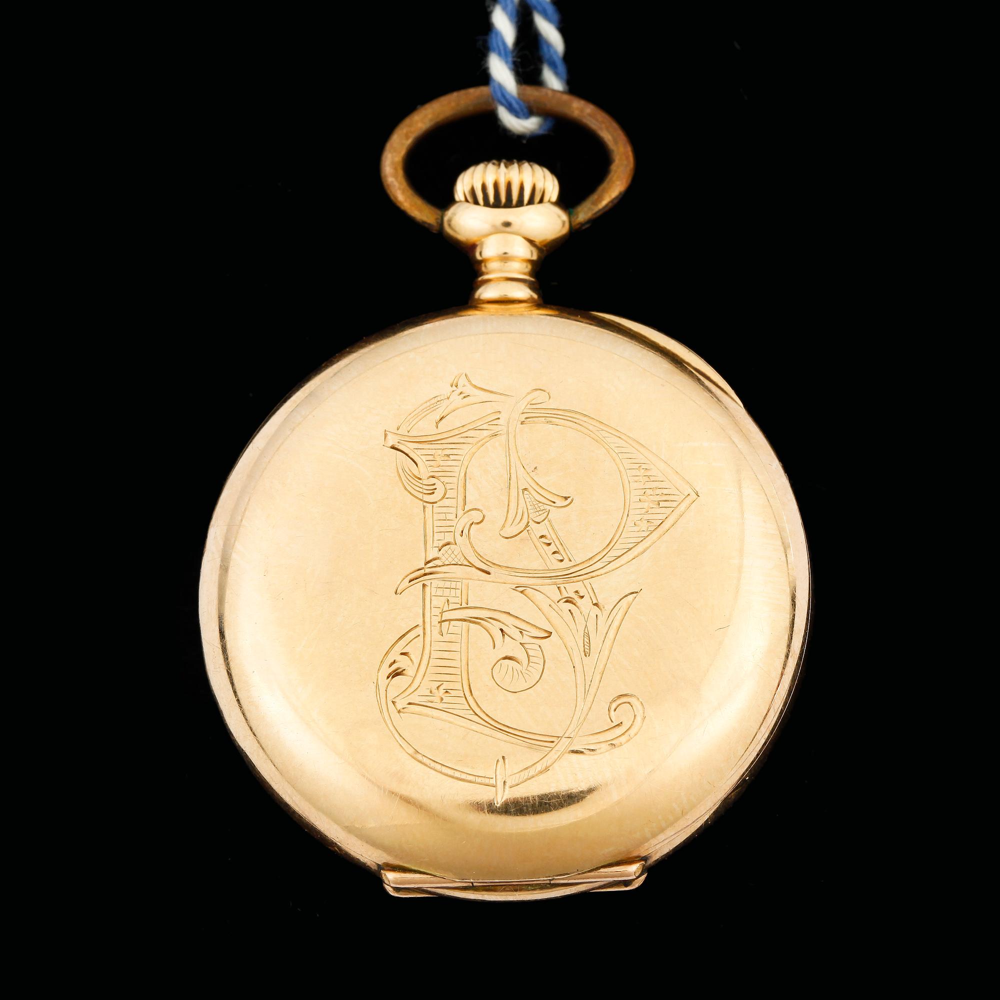 FICKUR, dam, 14 K guld. Vikt ca 32g.