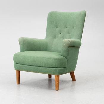 Carl Malmsten, armchair, 'Wergeland', second half of the 20th century.