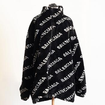 Balenciaga, coat, "Faux Fur Coat", size 38.