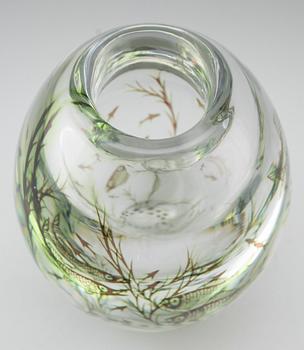 VAS, glas, Fiskgraal, Edward Hald, Orrefors.