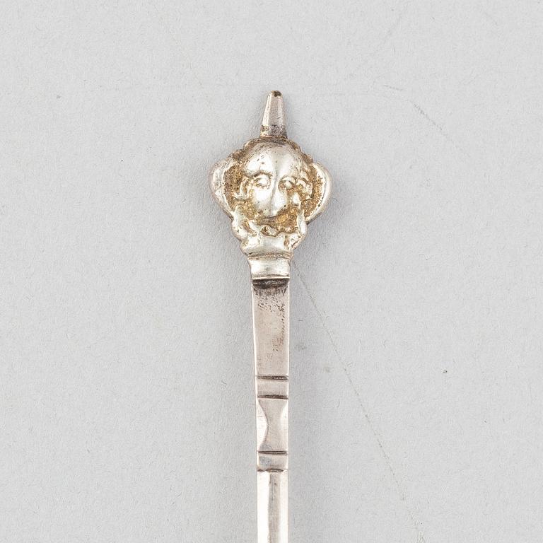 Supsked, silver, Skandinavien 1700-tal.