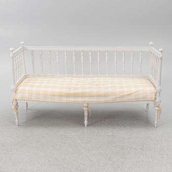 Sofa, Gustavian provincial work, early 19th century.