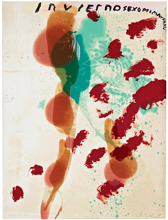 Julian Schnabel, "Invierno Sexo Primaveral" from: "From Sexual Spring--Like Winter".