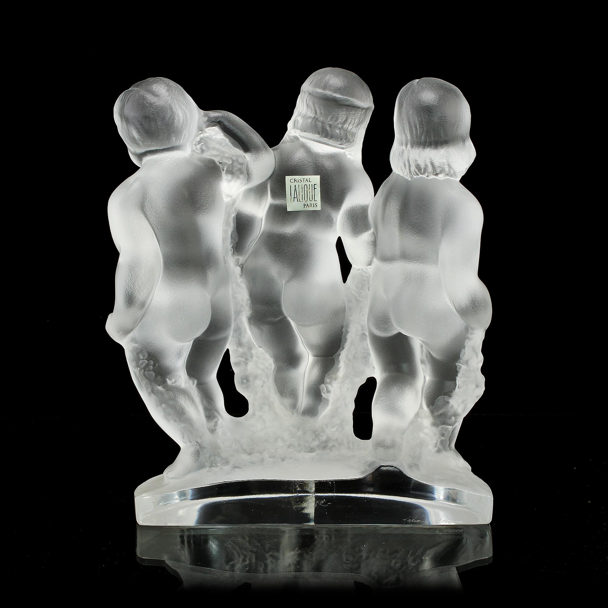 FIGURIN, glas, Lalique.
