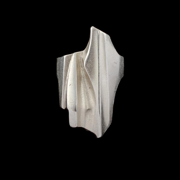 RING, sterlingsilver, Björn Weckström, Lapponia, 1991. Vikt 13 g.