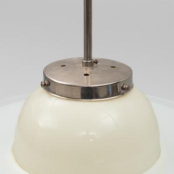 A Saturn model ceiling lamp, mid-20th century.