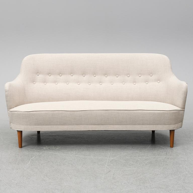 CARL MALMSTEN, soffa, "Samsas", AB O H Sjögren, 1900-talets andra hälft.