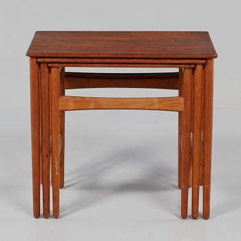 SATSBORD, 3 delar, Hans J Wegner, Andreas Tuck, Danmark, 1900-talets andra hälft.