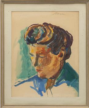 Albin Amelin, Portrait of Karin Amelin.