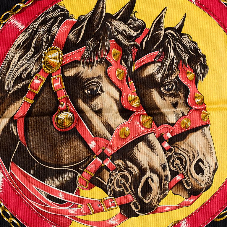 SCARF, "Hermes Chevaux de Trait", Hermès.