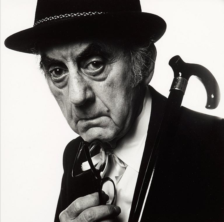 David Bailey, "Man Ray", 1968.