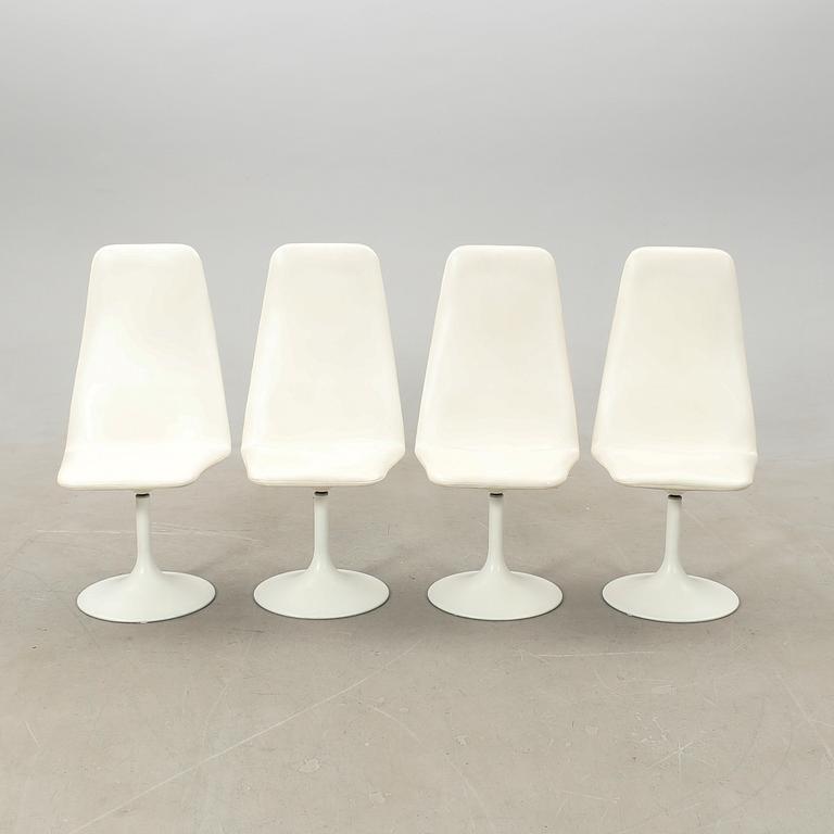 Johansson Design chairs, 4 pcs "Viggen", late 20th century.