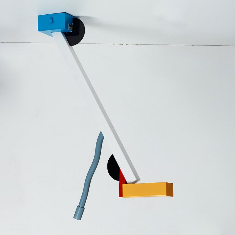 Ettore Sottsass, taklampa "Quisisiana", Memphis, Italien efter 1981.