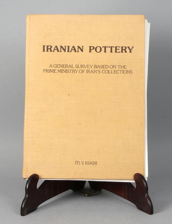 BOK, "Iranian Pottery, a general survey based on the prime ministry of Iran's collections". M. Y. Kiani.