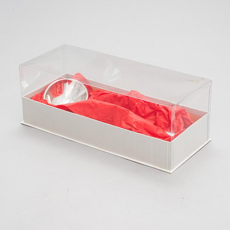 Tillander, silver ladle, 'Käpy' (Cone), Helsinki 1974. Designed by Vilho Ellenberg in the 1920s.