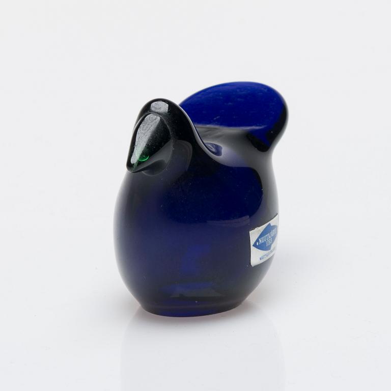 FIGURIN, glas, signerad O. Toikka Nuutajärvi Notsjö.