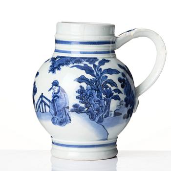 Stop, porslin, Kina, Qingdynastin, 1700-tal.