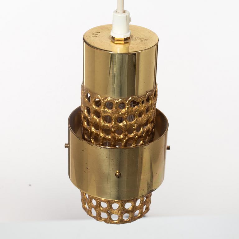 Pierre Forssell, a ceiling lamp/window lamp, model 131, Skultuna, own work shop, 1979.