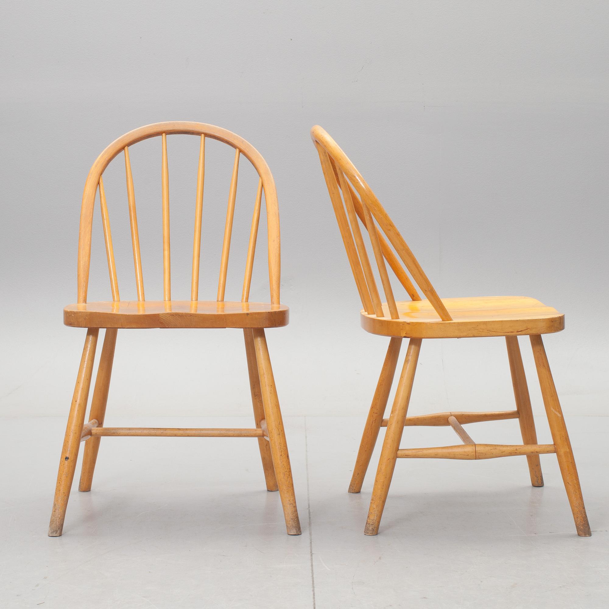 STOLAR, 10 st, troligen G A Bergh, 1900-talets andra hälft.