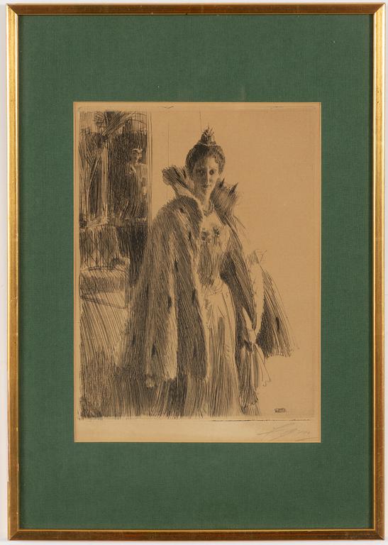 Anders Zorn, "Prinsessan Ingeborg II".