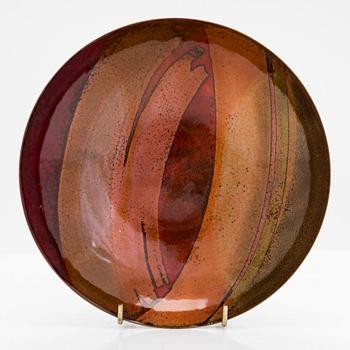 Saara Hopea, A 1960s decorative plate signed SAARA.